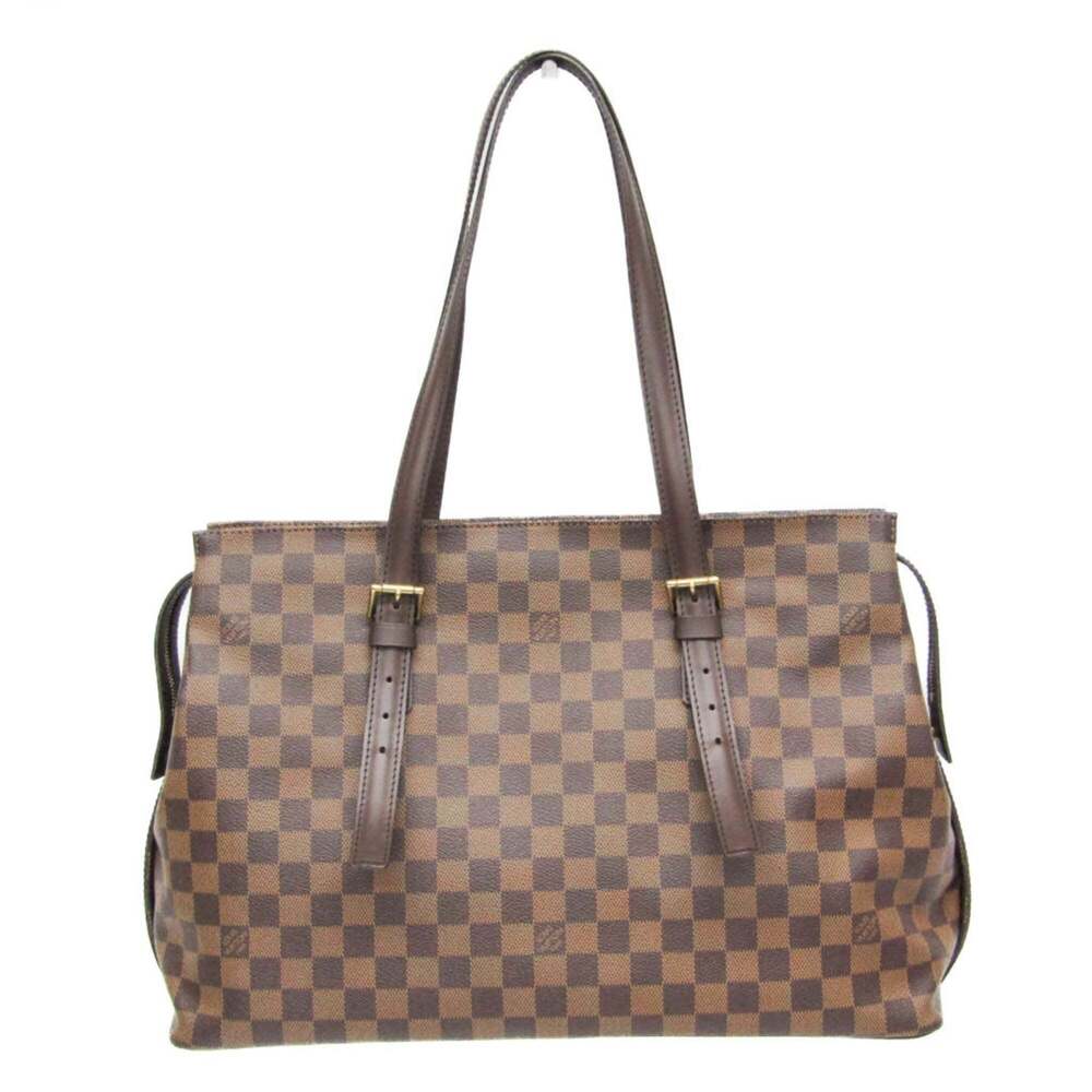 LOUIS VUITTON Authentic Brown Damier Shoulder Bag